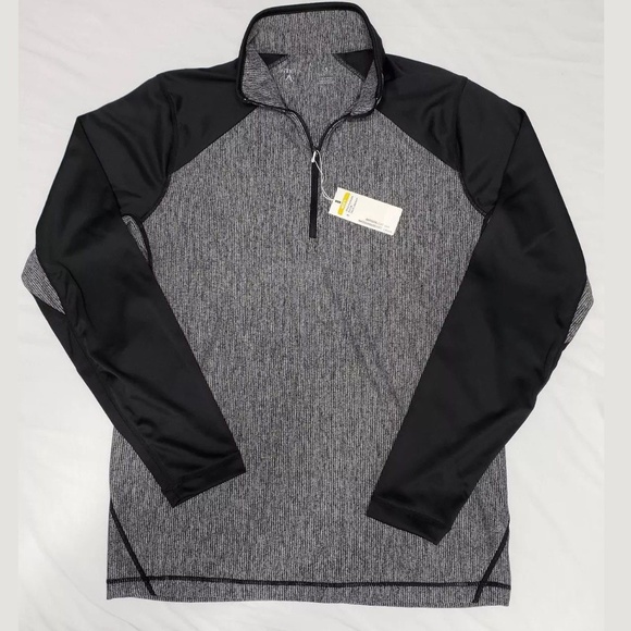 Antigua Other - NEW Antigua Pullover Golf 1/4 Zip Black Heathered
